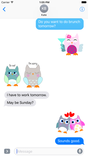 Owl World Stickers(圖4)-速報App