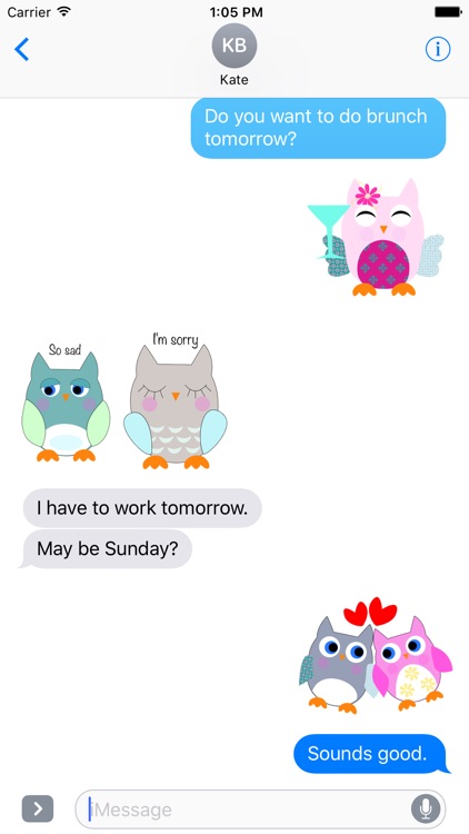 Owl World Stickers screenshot-3