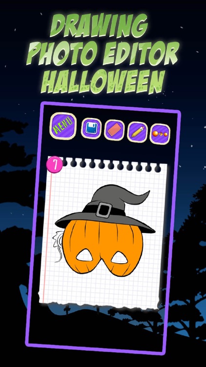 Drawing Photo Editor Halloween