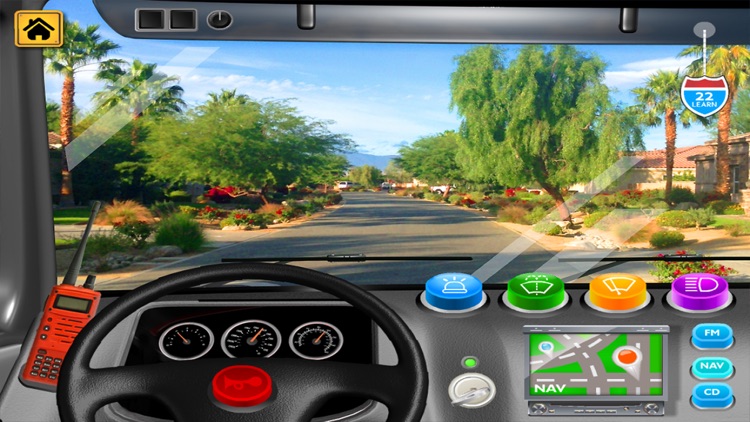Kids Vehicles Fire Truck games screenshot-3