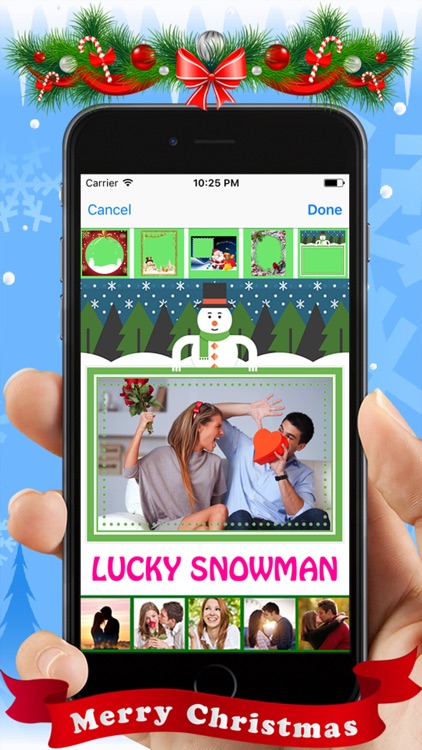 Santa Claus Photo Sticker Editor & Xmas Cards Make screenshot-4