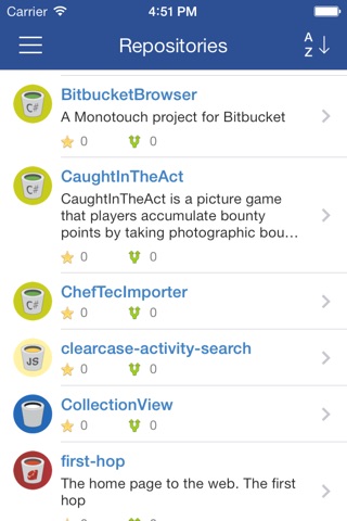 CodeBucket - A Bitbucket Client screenshot 3