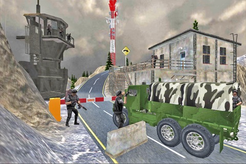 Drive Army CheckPost Truck screenshot 4