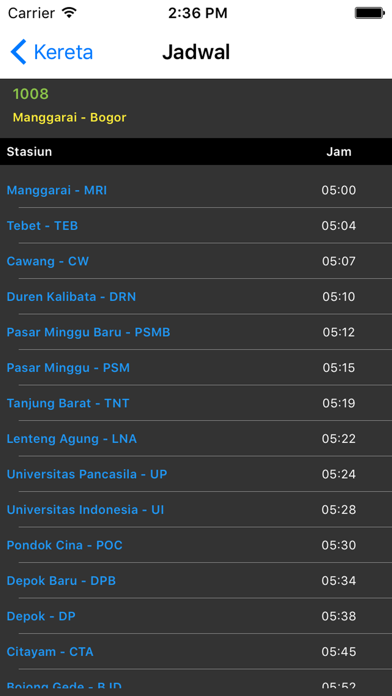 Info Jadwal KRL Kereta Listrikのおすすめ画像2