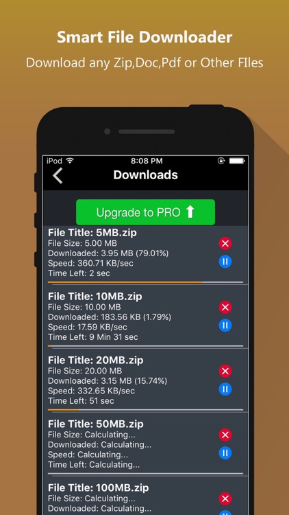 Secure Private Browser - File Organizer & Manager