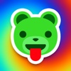 Acid Bears - crazy stickers