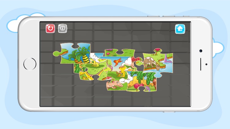 Dinosaur Jigsaw Puzzles Activities For Preschool screenshot-3