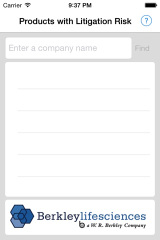 Products with Litigation Risk screenshot 3