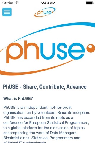 PhUSE App screenshot 4