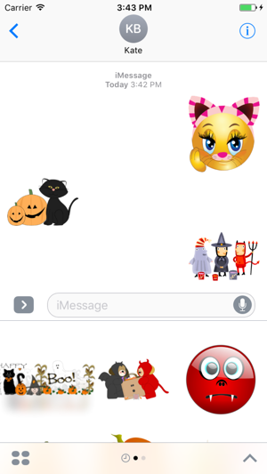 Halloween Stickers for iMessage!(圖2)-速報App