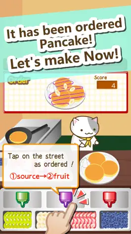 Game screenshot Pancake shop of cat apk