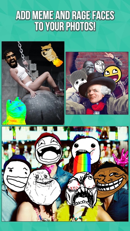 InstaRage - Photo Editor & Meme Rage Face Stickers
