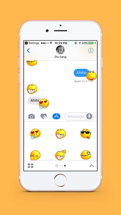 VOZ Emotions iMessage