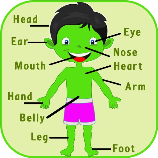Learning Monster Body Parts - Halloween Game iOS App