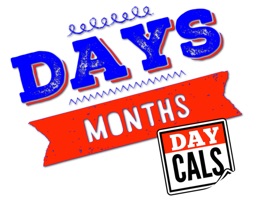 DayCals: Days & Month Flags & Stamps Stickers for iMessage