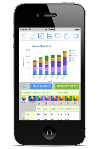 Chart Maker Pro App screenshot 2