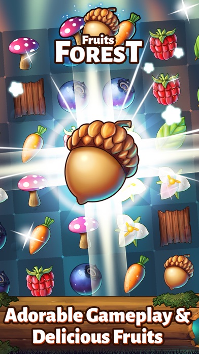 FOREST FRUITS CRUSH WITH TASTY CANDY & SWEET SUGAR 1.0 IOS GAME GIẢI TRÍ FOREST FRUITS CRUSH WITH TASTY CANDY & SWEET SUGAR 1.0 IOS