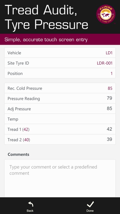 Total Tyre Control™ App screenshot-3