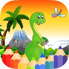 Activities of Dinosaur Coloring Book Draw and Paint Dino Games