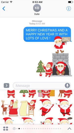 Merry Christmas Stickers 2 for iMessage(圖1)-速報App