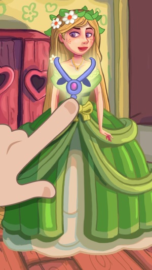 Viste princesa Rapunzel Juegos de vestir