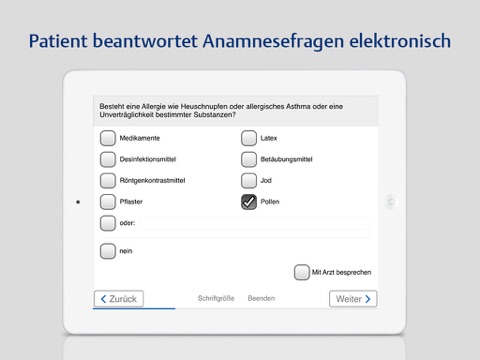 Anamnese mobil screenshot 3