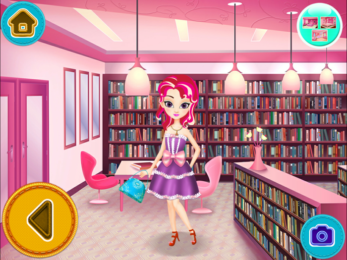 Princess Dress Up In Library Amazing