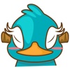 Burdz the bird for iMessage Sticker