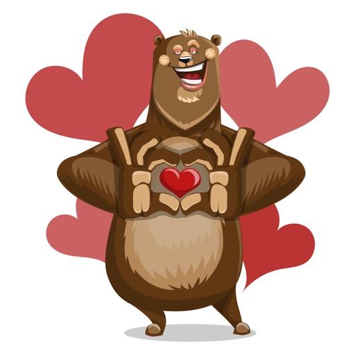 Bear Hug Sticker Vol 01 icon