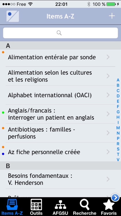 L'appli de l'infirmier