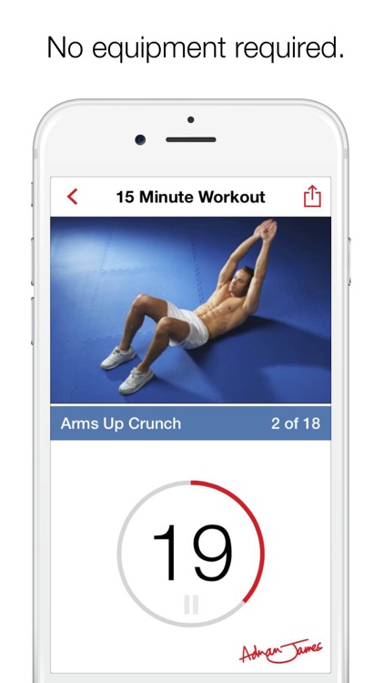 Adrian James 6 Pack Abs Workout screenshot-4