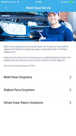 Turkcell Resmi İşlerim: Trafik cezası,vergi,hasar(圖4)-速報App