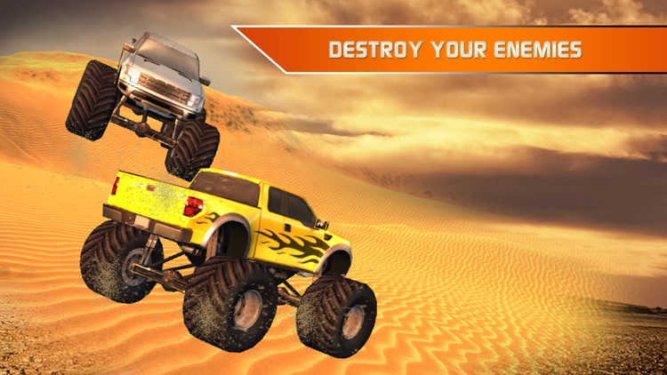 4x4 offroad monster truck - police car driving 3D