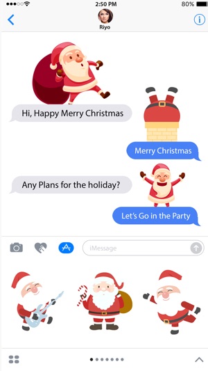 Santa Claus Stickers for Merry Christmas!(圖4)-速報App