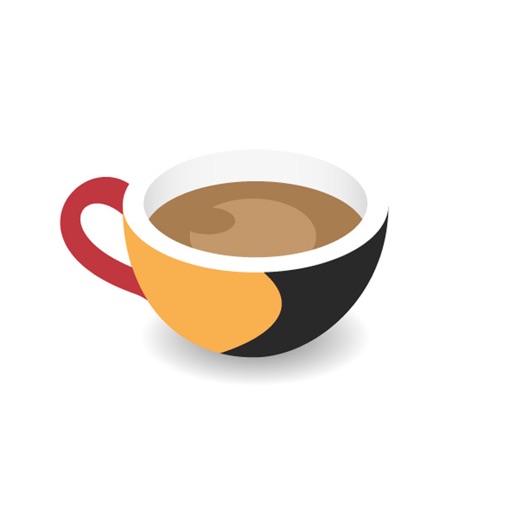 German - Coffee Break. listen and speak icon
