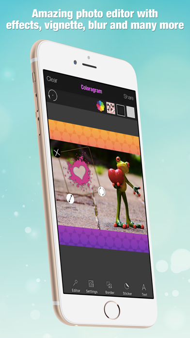 Coloragram - Layout And Post Entire Photo With Awesome Background. screenshot 4