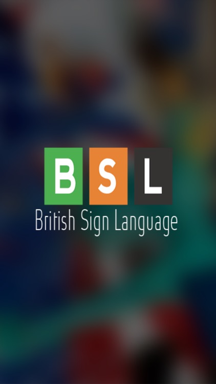 BSL British Sign Language