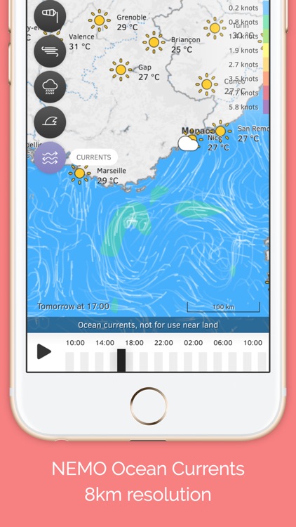 Windria - France (AROME high-res marine forecasts) screenshot-3