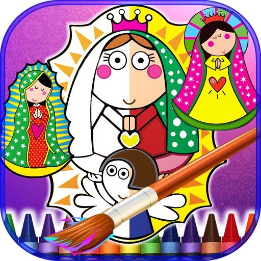 Virgins Coloring Book iOS App