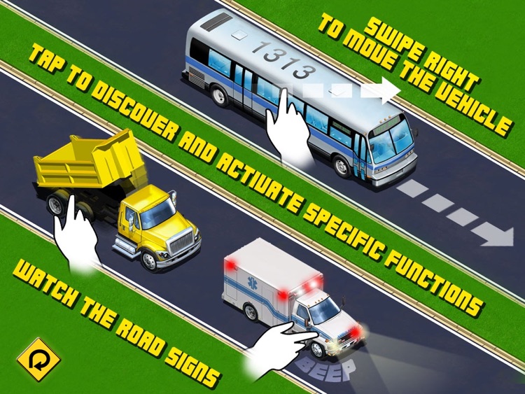 Kids Vehicles: City Trucks & Buses HD for the iPad