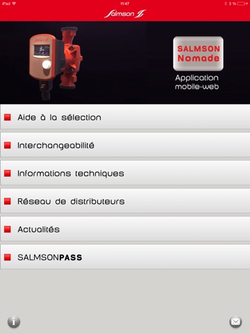 Salmson Nomade pour iPad screenshot 2