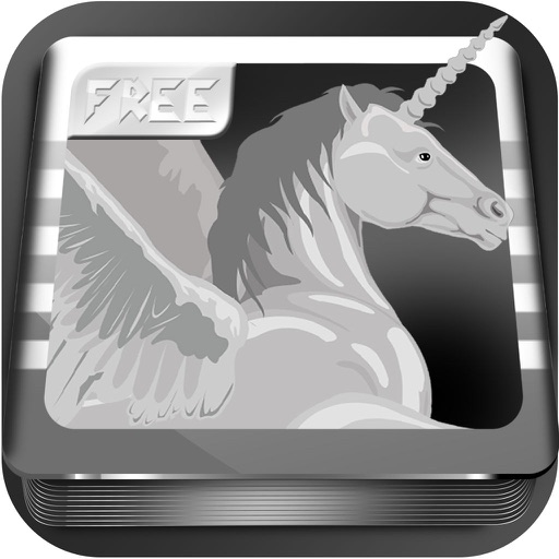 Silver Unicorn Apocalypse Wars - My Epic Dragons Castle Attack Story icon