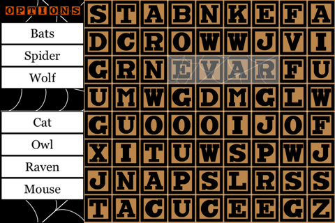 Word Owls WordSearch Halloween - náhled