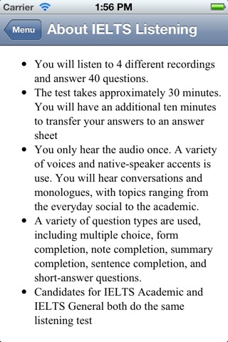 IELTS Listening Practice screenshot 4