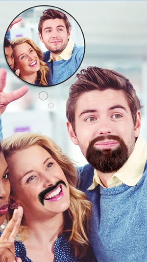 Beard Photo Booth & Mustache Camera HD M