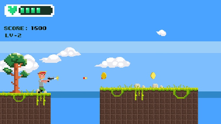 Pixel Man Shooting Adventure:Escape