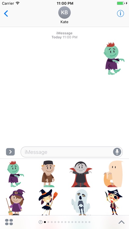 Halloween Stickers - Funny Halloween Monsters
