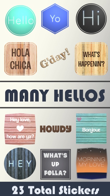 Many Hellos