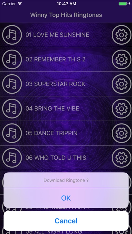 Winny Top Hits Ringtones, enjoy best melodies FREE