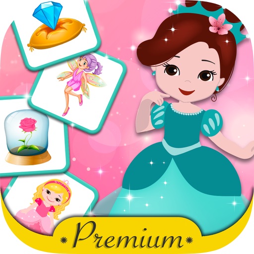 Princesses game for girls Brain training - Pro icon